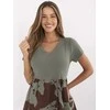 Suknelė Italy Moda Sukienka-DHJ-SK-253701.80-khaki