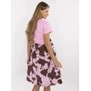 Suknelė Italy Moda Sukienka-DHJ-SK-253701.80-rožinė
