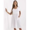 Suknelė Italy Moda Sukienka-DHJ-SK-25370.85-balta