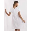 Suknelė Italy Moda Sukienka-DHJ-SK-25370.85-balta