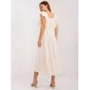 Italy Moda Suknelė-DHJ-SK-8352.04-šviesiai smėlio spalvos