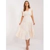 Italy Moda Suknelė-DHJ-SK-8352.04-šviesiai smėlio spalvos