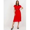 Suknelė Italy Moda Sukienka-DHJ-SK-8839-1.23X-raudona