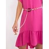 Italy Moda Suknelė-DHJ-SK-8921.21-tamsiai rožinė
