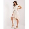 Italy Moda Suknelė-DHJ-SK-8921.21-šviesiai smėlio spalvos