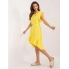 Italy Moda Suknelė-DHJ-SK-8921.98-geltona