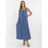 Suknelė Italy Moda Sukienka-DHJ-SK-A9197.90-ciemny mėlyna