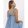 Suknelė Italy Moda Sukienka-DHJ-SK-A9197.90-mėlyna