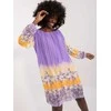 Italy Moda Suknelė-DHJ-SK-N8524.14X-violetinė