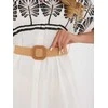 Suknelė Italy Moda Sukienka-IR-SK-2689-2.87-baltai-juodas