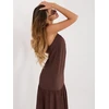 Suknelė Italy Moda Sukienka-IR-SK-6816.16P-ciemny ruda