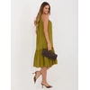 Suknelė Italy Moda Sukienka-IR-SK-6816.16P-oliwkowy