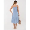 Suknelė Italy Moda Sukienka-IR-SK-6816.16P-šviesiai mėlyna