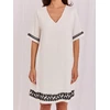 Suknelė Italy Moda Sukienka-IR-SK-J172852.97-ecru