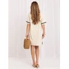 Suknelė Italy Moda Sukienka-IR-SK-J172852.97-jasny smėlio spalva