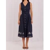 Suknelė Italy Moda Sukienka-IR-SK-J172903.04P-tamsiai mėlyna