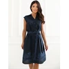 Suknelė Italy Moda Sukienka-IR-SK-J172906.99-tamsiai mėlyna
