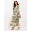 Suknelė Italy Moda Sukienka-IR-SK-LD2556.89-khaki