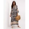 Suknelė Italy Moda Sukienka-IR-SK-LD2556.89-tamsiai mėlyna
