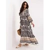 Suknelė Italy Moda Sukienka-IR-SK-LD2556.89-tamsiai mėlyna