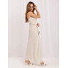 Suknelė Italy Moda Sukienka-IR-SK-M116550.97-balta ir-ruda