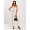 Suknelė Italy Moda Sukienka-IR-SK-M116550.97-balta ir-tamsiai mėlyna