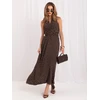 Suknelė Italy Moda Sukienka-IR-SK-M116550.97-ciemny ruda