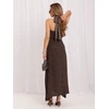 Suknelė Italy Moda Sukienka-IR-SK-M116550.97-ciemny ruda