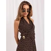 Suknelė Italy Moda Sukienka-IR-SK-M116550.97-ciemny ruda
