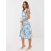 Suknelė Italy Moda Sukienka-IR-SK-SD1457-1.83-mėlyna