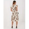 Suknelė Italy Moda Sukienka-IR-SK-SD1457-2.85-ruda