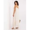 Suknelė Italy Moda Sukienka-IR-SK-Y-3391.17P-jasny smėlio spalva