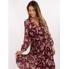 Suknelė Italy Moda Sukienka-IT-SK-10536-1.16P-bordinė