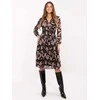 Suknelė Italy Moda Sukienka-IT-SK-10536-1.16P-juoda