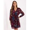 Suknelė Italy Moda Sukienka-IT-SK-10706.86-bordinė