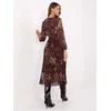 Suknelė Italy Moda Sukienka-IT-SK-11389-2.12P-ruda