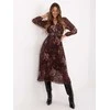 Suknelė Italy Moda Sukienka-IT-SK-11389-2.12P-ruda