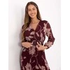 Suknelė Italy Moda Sukienka-IT-SK-11389.27P-bordinė