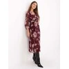Suknelė Italy Moda Sukienka-IT-SK-11389.27P-bordinė
