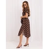 Suknelė Italy Moda Sukienka-IT-SK-19070.74-ciemny ruda