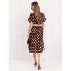 Suknelė Italy Moda Sukienka-IT-SK-19070.74-ciemny ruda
