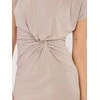 Suknelė Italy Moda Sukienka-IT-SK-20817.70-ciemny bezowy