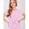 Suknelė Italy Moda Sukienka-IT-SK-20817.70-jasny violetinė