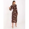 Suknelė Italy Moda Sukienka-IT-SK-21625-2.28-ruda