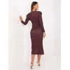 Suknelė Italy Moda Sukienka-IT-SK-21625-3.27-bordinė