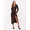 Suknelė Italy Moda Sukienka-IT-SK-21625.84-ciemny ruda