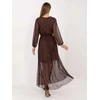 Suknelė Italy Moda Sukienka-IT-SK-21807.22-ruda