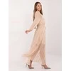 Suknelė Italy Moda Sukienka-IT-SK-21807.22-smėlio spalva