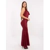 Suknelė Italy Moda Sukienka-IT-SK-21859.01P-bordinė