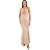Suknelė Italy Moda Sukienka-IT-SK-21859.01P-smėlio spalva